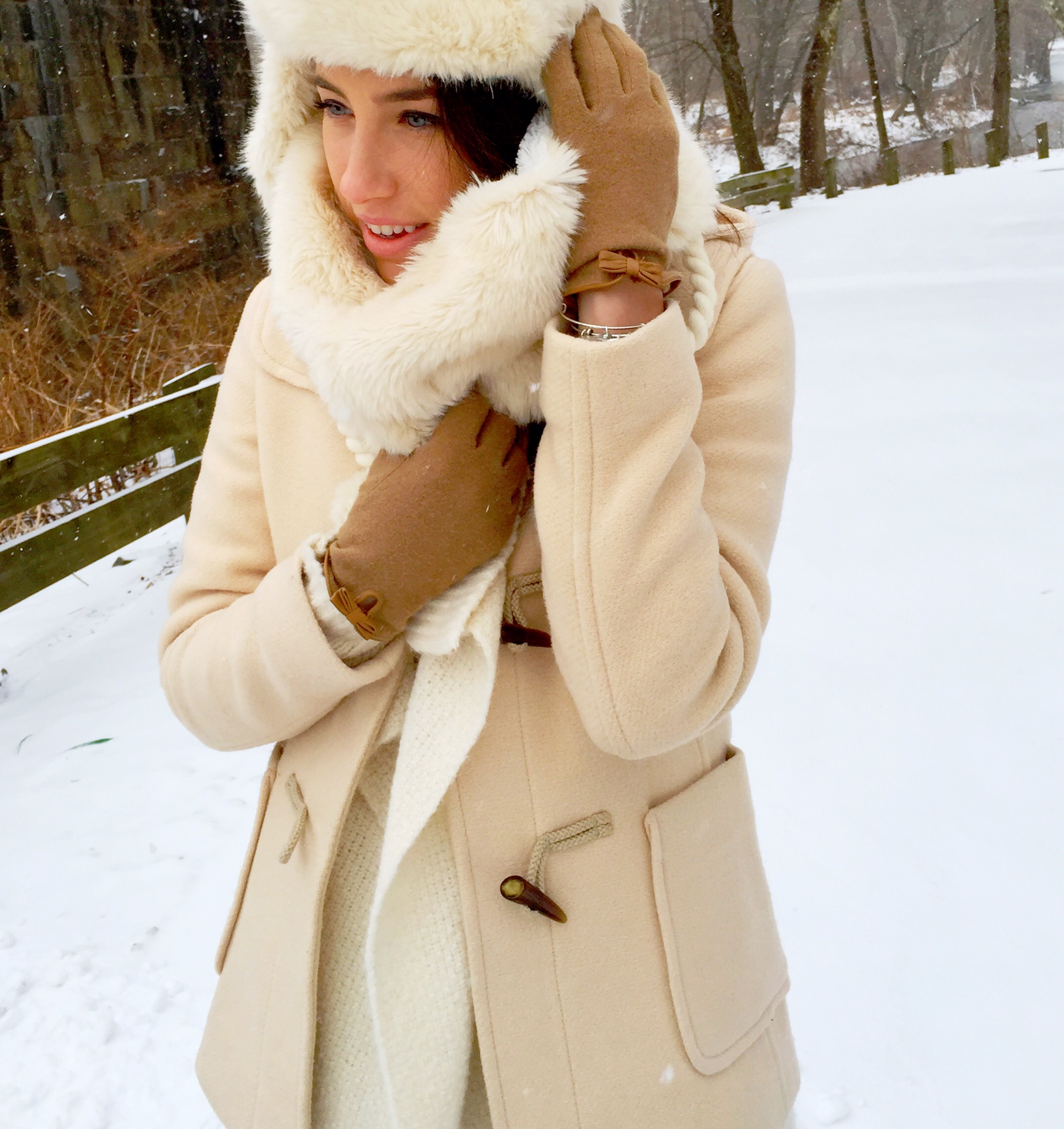 outfit | snow day neutrals