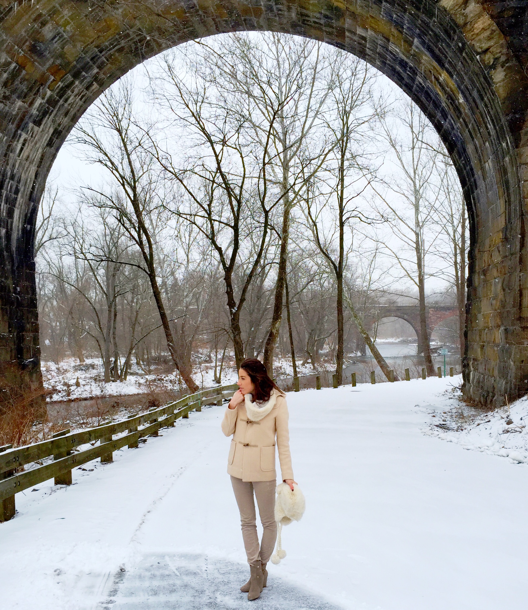 outfit | snow day neutrals