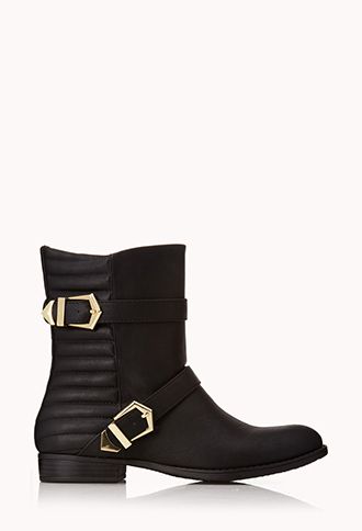 Forever 21 Moto Boots