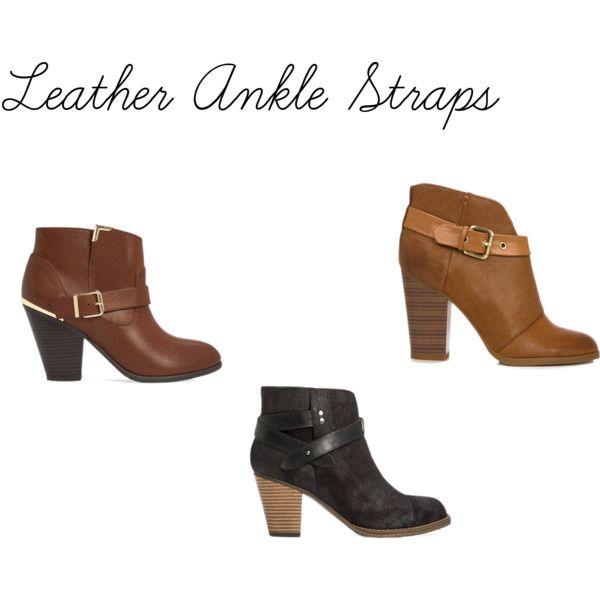 Boot Trends - Leather Ankle Straps