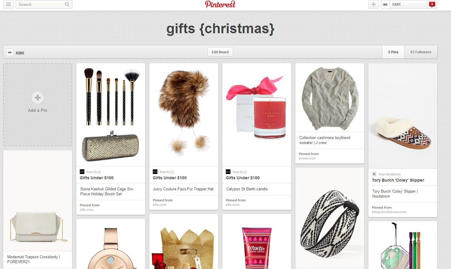 gifts {christmas}  pinterest board