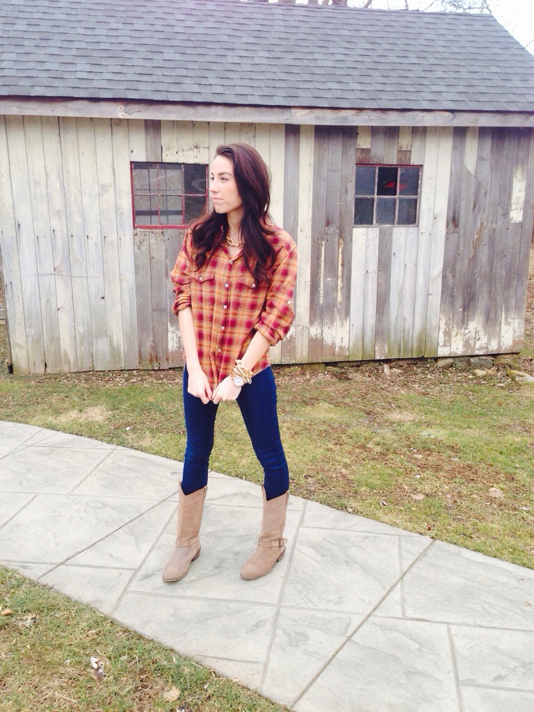 A Glam Country Look | #KMKstyling