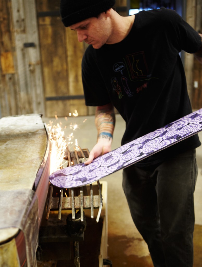 Burton x Vogue 2014 Custom Board - Manufacturing Guru