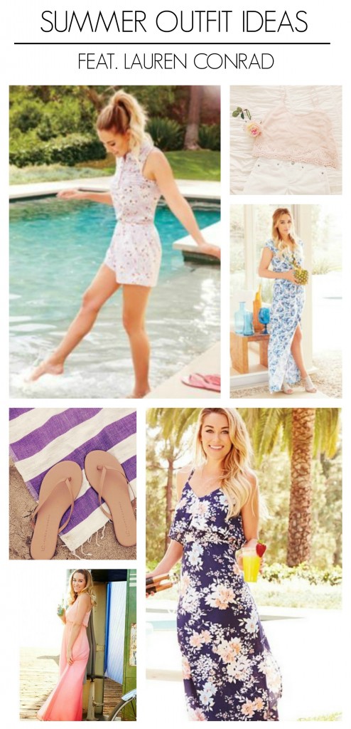 Summer Outfit Ideas feat. Lauren Conrad