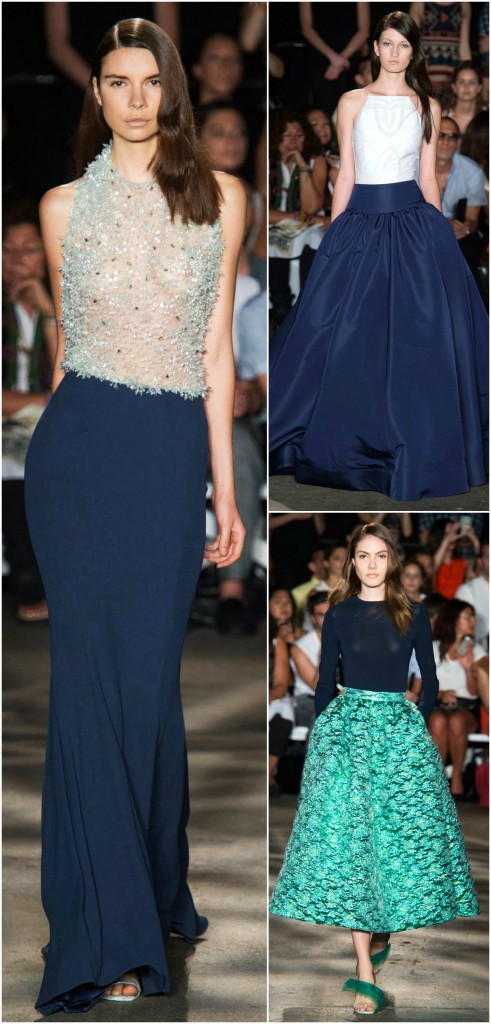 christian siriano spring 2015 navy favorites