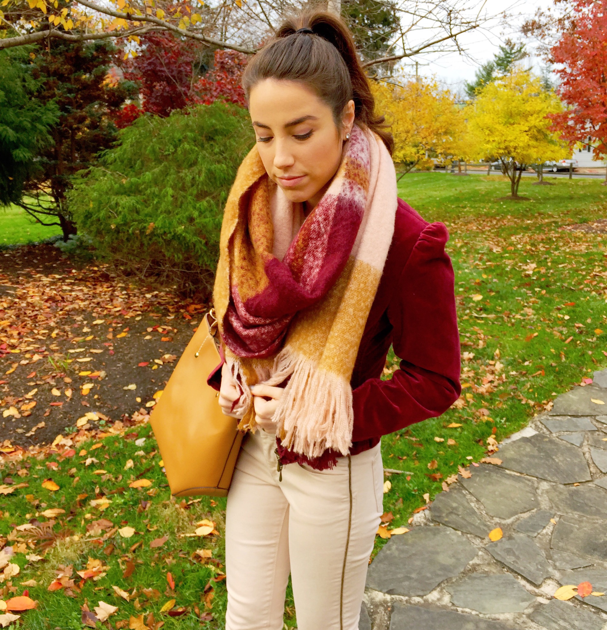 fall blanket scarf